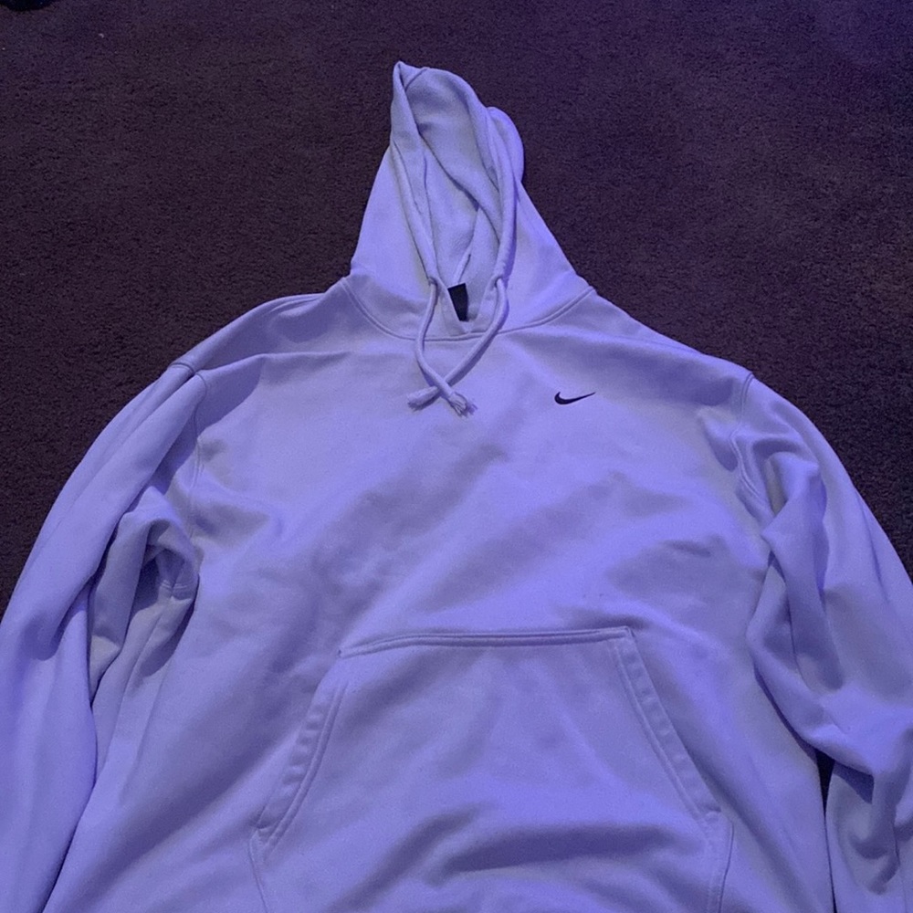 White Nike hoddie. Brand: Nike Size: M